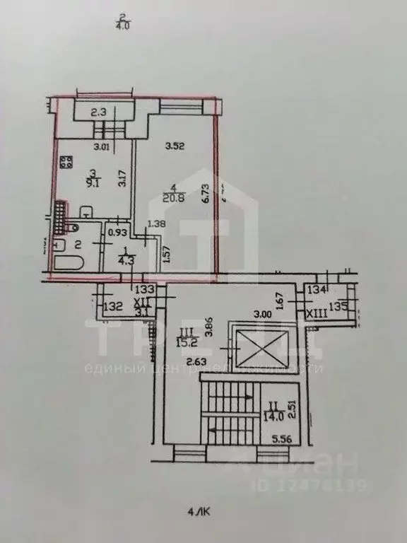 1-к кв. Санкт-Петербург Комендантский просп., 7к1 (37.3 м) - Фото 2