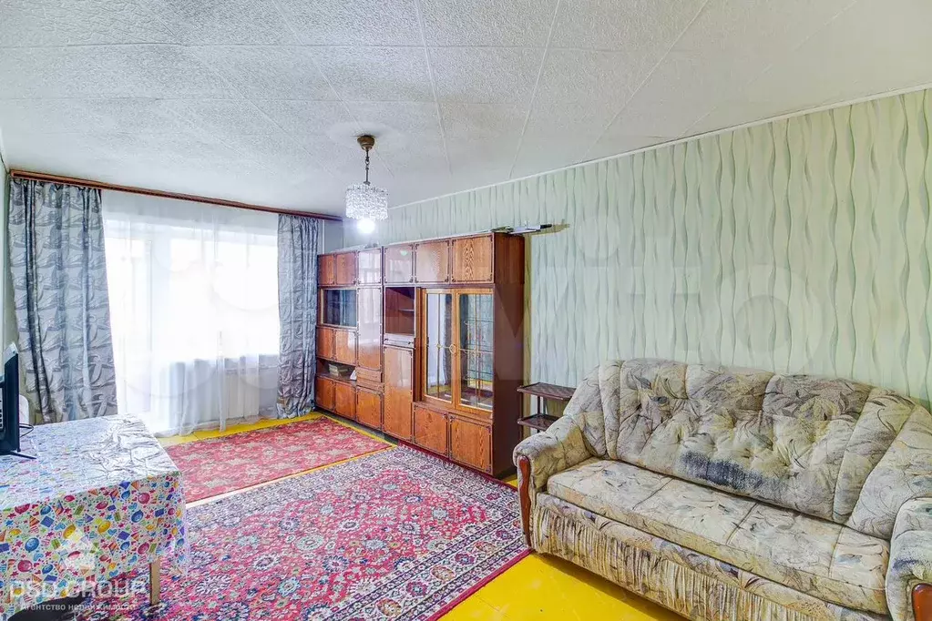 1-к. квартира, 33,7 м, 3/5 эт. - Фото 1