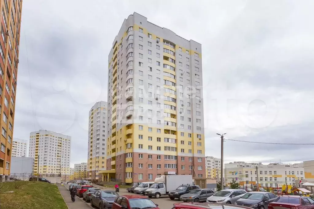 1-к. квартира, 39,4 м, 6/17 эт. - Фото 1