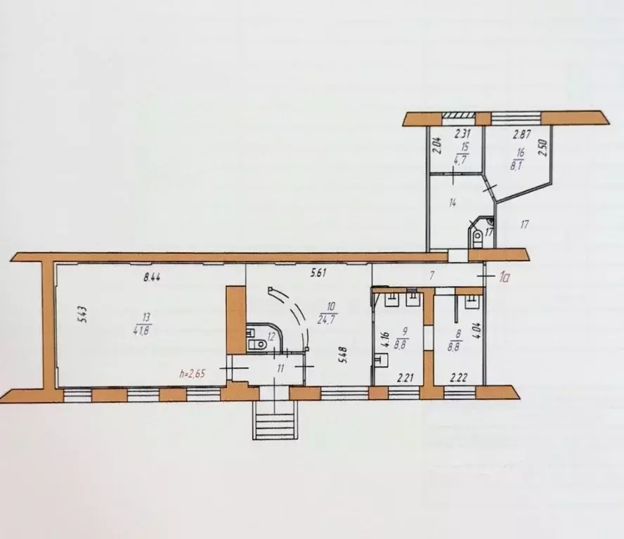 Помещение свободного назначения в Мурманская область, Мурманск ул. ... - Фото 1