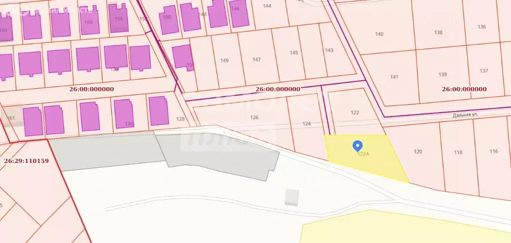 Участок в Ессентукская, Дальняя улица, 122А (8.5 м) - Фото 0