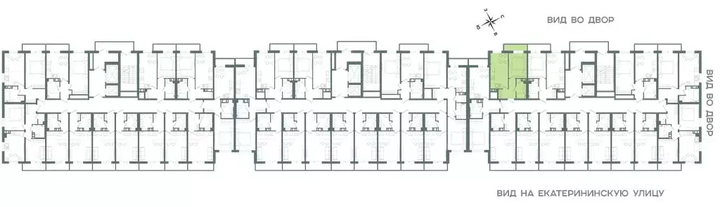 1-комнатная квартира: Мурино, Екатерининская улица, 11 (30.1 м) - Фото 1