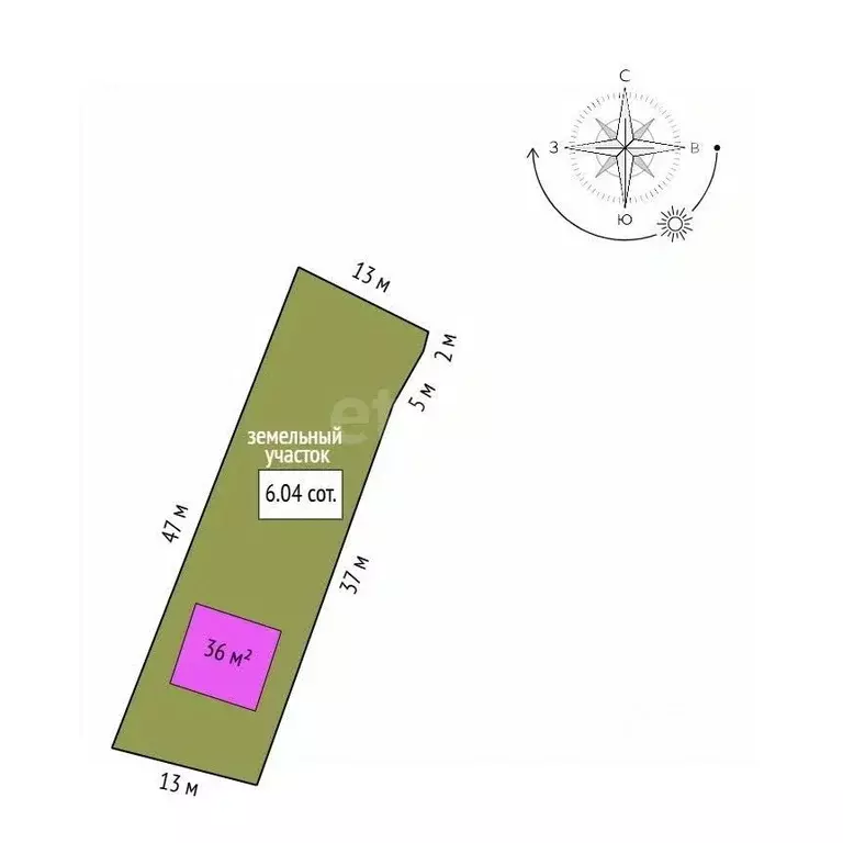 Дом в Амурская область, Благовещенск Малиновка СНТ, 37 (36 м) - Фото 2