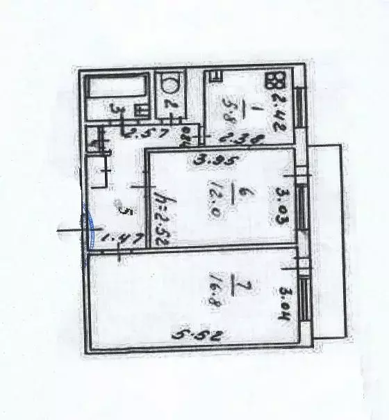 2-к кв. Кировская область, Киров Радужный мкр, ул. Конституции, 3 ... - Фото 2