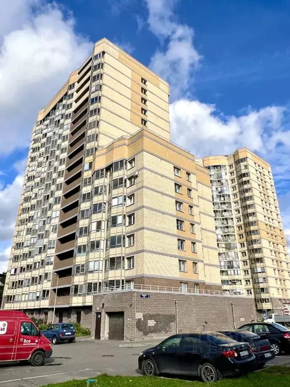 Студия Санкт-Петербург пос. Шушары, Школьная ул., 6к2 (27.8 м) - Фото 1