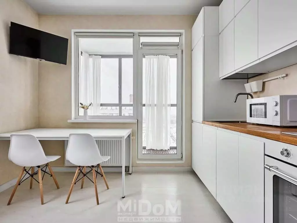 Студия Санкт-Петербург Октябрьская наб., 44 (24.8 м) - Фото 0