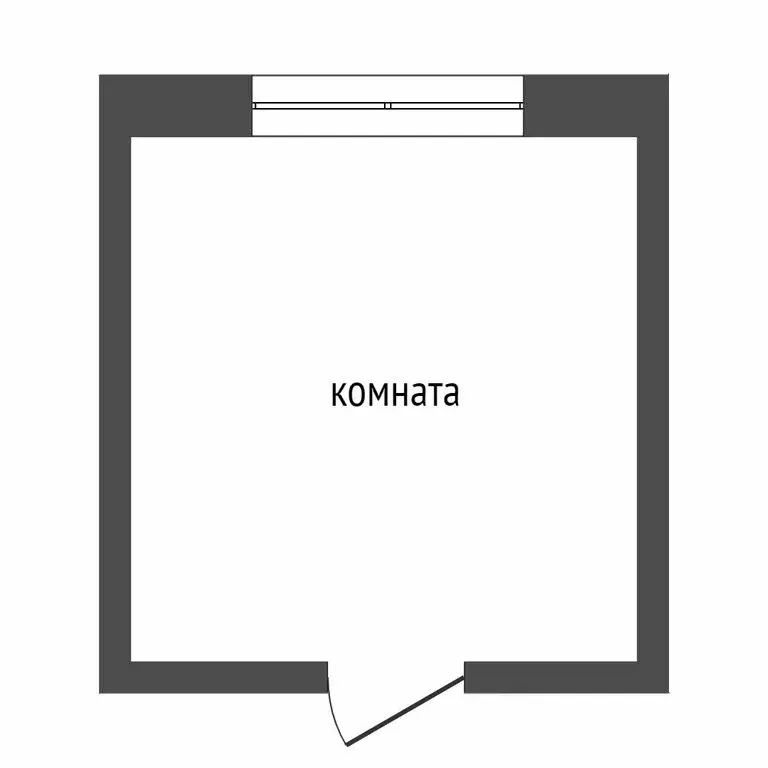 1к в -комнатной квартире ( м) - Фото 0