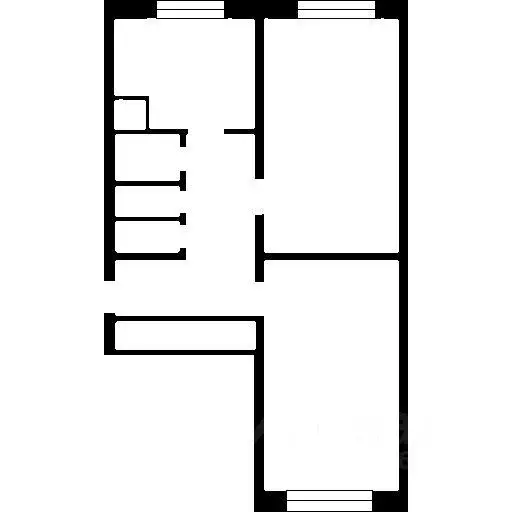 Квартира, 1 комната, 30.3 м - Фото 0