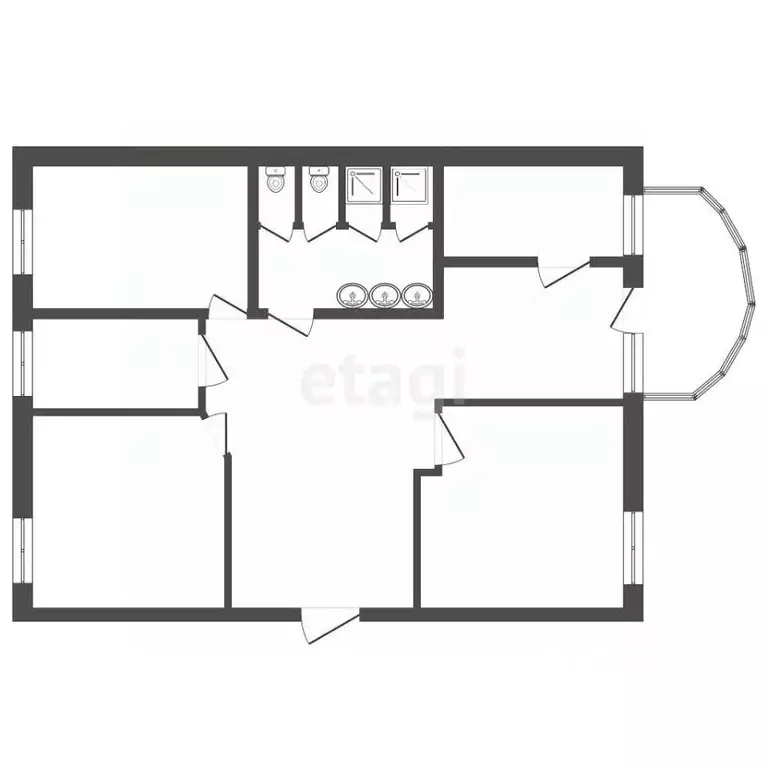 Офис в Ямало-Ненецкий АО, Новый Уренгой просп. Губкина, 4 (101 м) - Фото 1