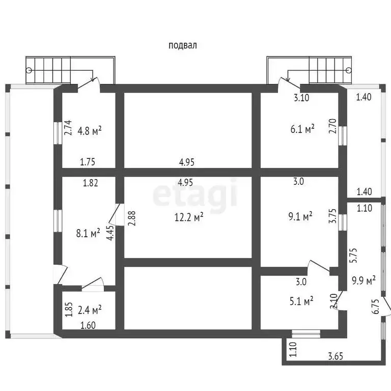 Дом в Фрунзе, Октябрьская улица (246 м) - Фото 1