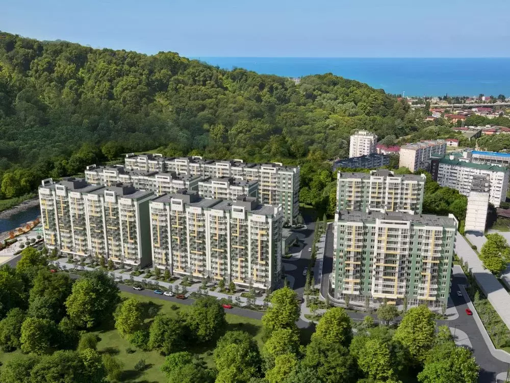1-к кв. Краснодарский край, Сочи ул. Искры, 66/9к2 (31.1 м) - Фото 1