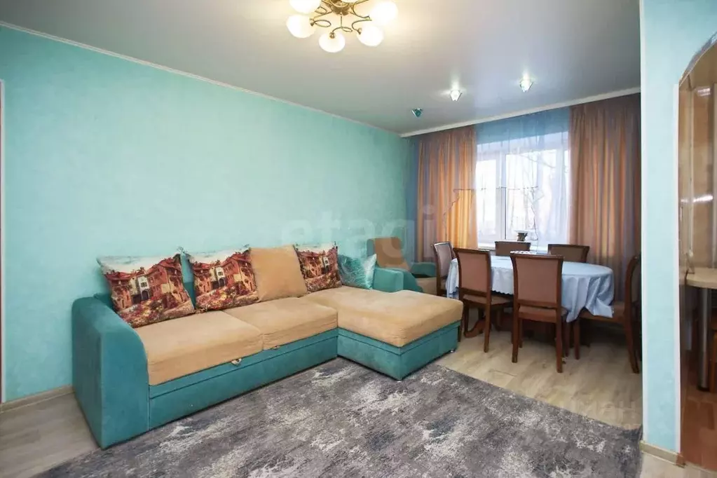 3-к кв. Тюменская область, Тюмень проезд Геологоразведчиков, 1 (54.0 ... - Фото 1