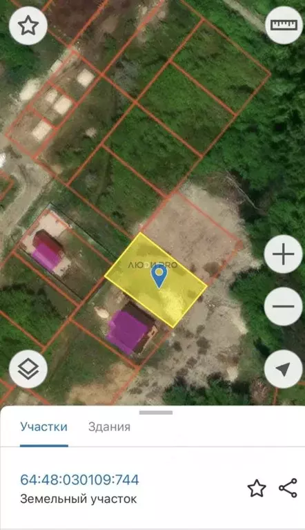 Участок в Саратовская область, Саратов Зерновая ул. (10.0 сот.) - Фото 2