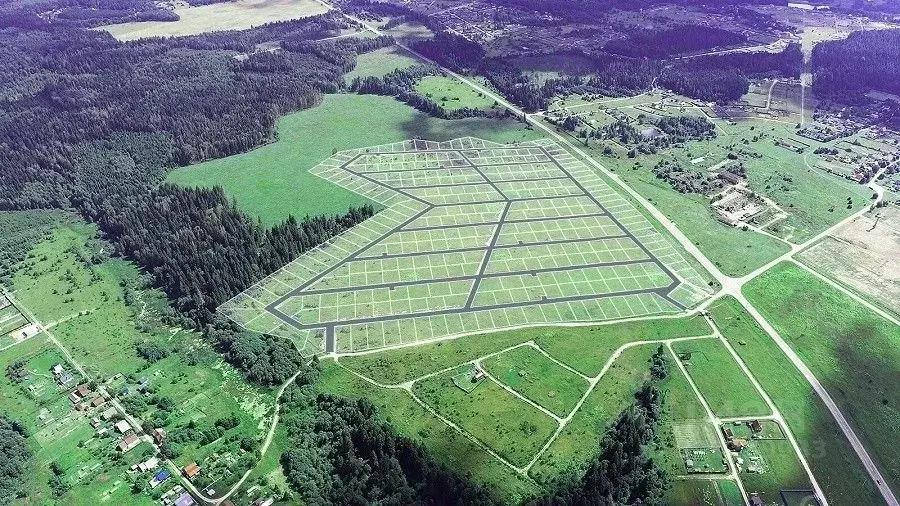 Участок в Московская область, Можайский муниципальный округ, д. ... - Фото 2