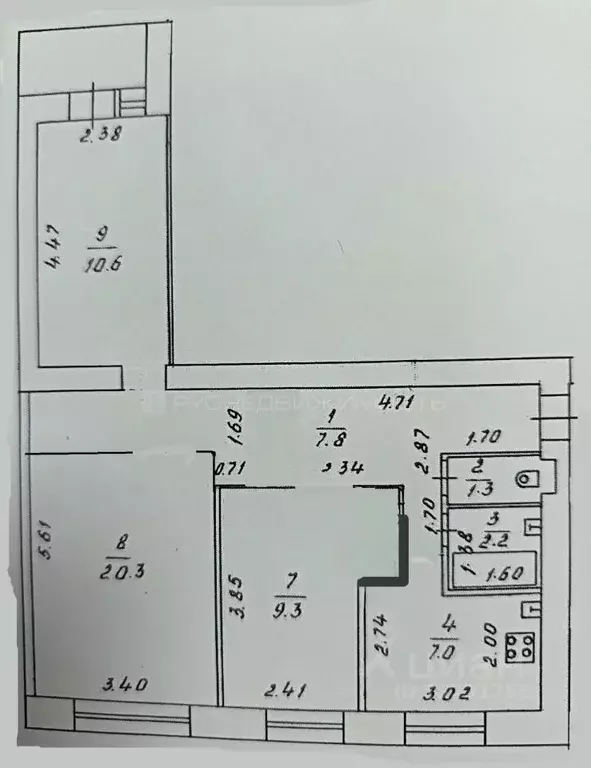 3-к кв. Кировская область, Киров ул. Воровского, 121 (59.9 м) - Фото 1