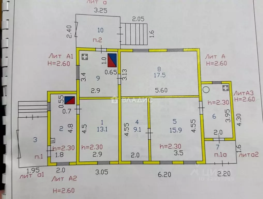 Дом в Пензенская область, Пенза Гражданская ул., 56 (81 м) - Фото 2