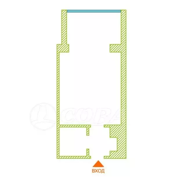 1-комнатная квартира: Тюмень, улица 30 лет Победы, 109 (16.1 м) - Фото 2