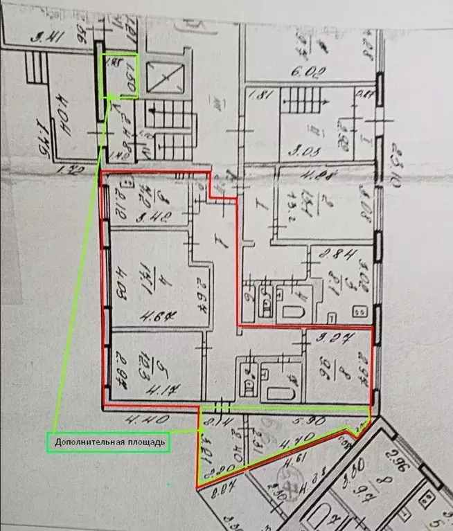 3-к кв. Томская область, Томск тракт Иркутский, 17 (66.5 м) - Фото 1