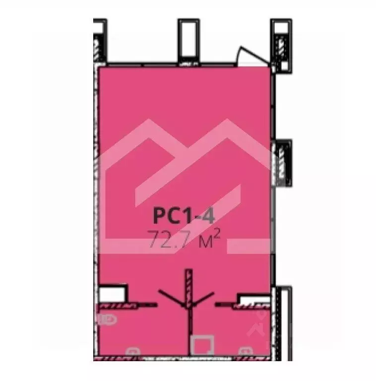 Помещение свободного назначения в Москва Стоун Райс жилой комплекс (73 ... - Фото 2