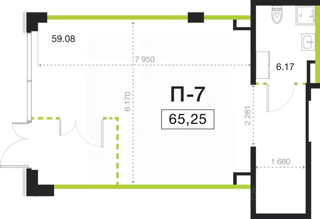 Помещение свободного назначения в Санкт-Петербург Легенда ... - Фото 1