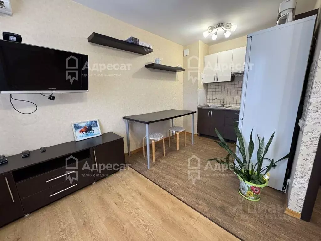 Студия Волгоградская область, Волгоград ул. Быстрова, 92 (28.6 м) - Фото 2