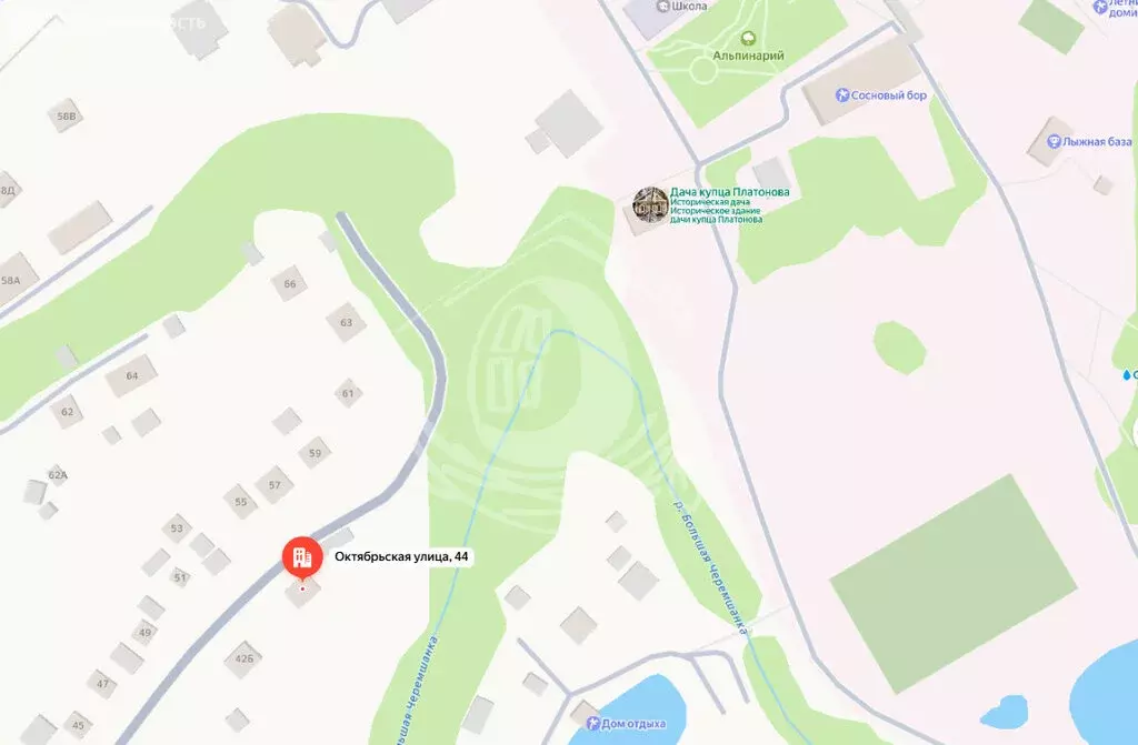 Участок в село Зудилово, Октябрьская улица, 44 (6 м) - Фото 1