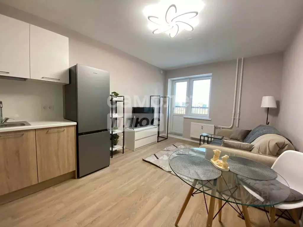 Студия Санкт-Петербург ул. Гудиловская, 9 (24.0 м) - Фото 1