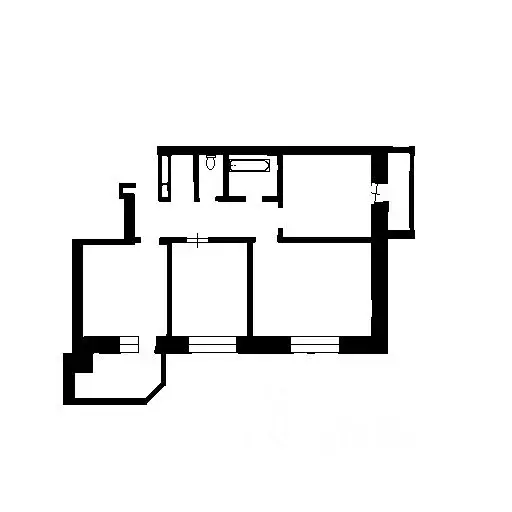 3-к кв. Новосибирская область, Новосибирск ул. Вавилова, 7 (60.0 м) - Фото 2