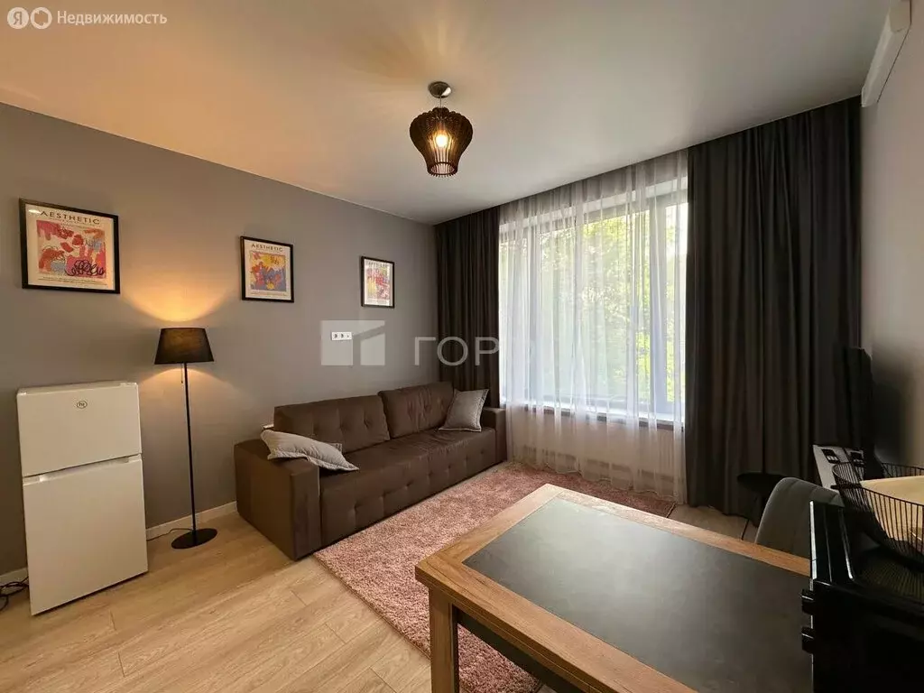 Квартира-студия: Москва, Новоданиловская набережная, 8к3 (24.9 м) - Фото 1