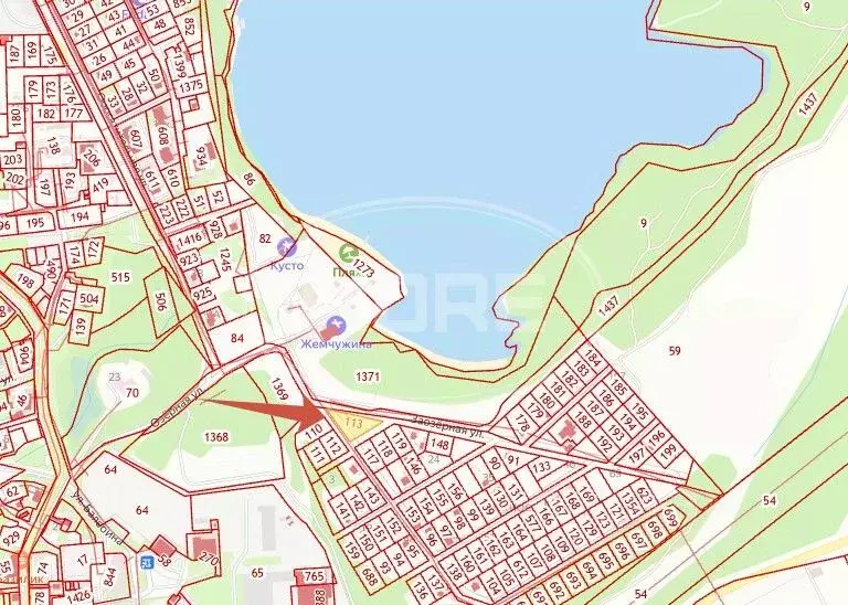 Участок в Калининградская область, Янтарный пгт ул. Заозерная, 2 (12.0 ... - Фото 2