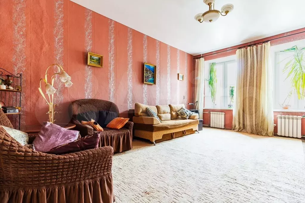 3-к. квартира, 90,3 м, 5/6 эт. - Фото 1