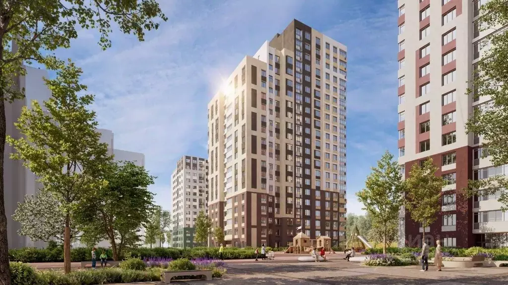 1-к кв. Свердловская область, Екатеринбург ул. 8 Марта, 197 (43.3 м) - Фото 2