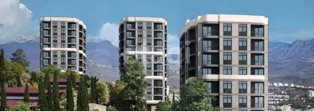 1-к кв. Крым, Алушта ул. Сергеева-Ценского (38.23 м) - Фото 1