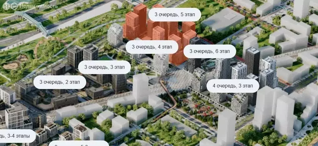 3-комнатная квартира: Москва, ЖК Шагал, 3-я очередь, к6 (83.8 м) - Фото 1