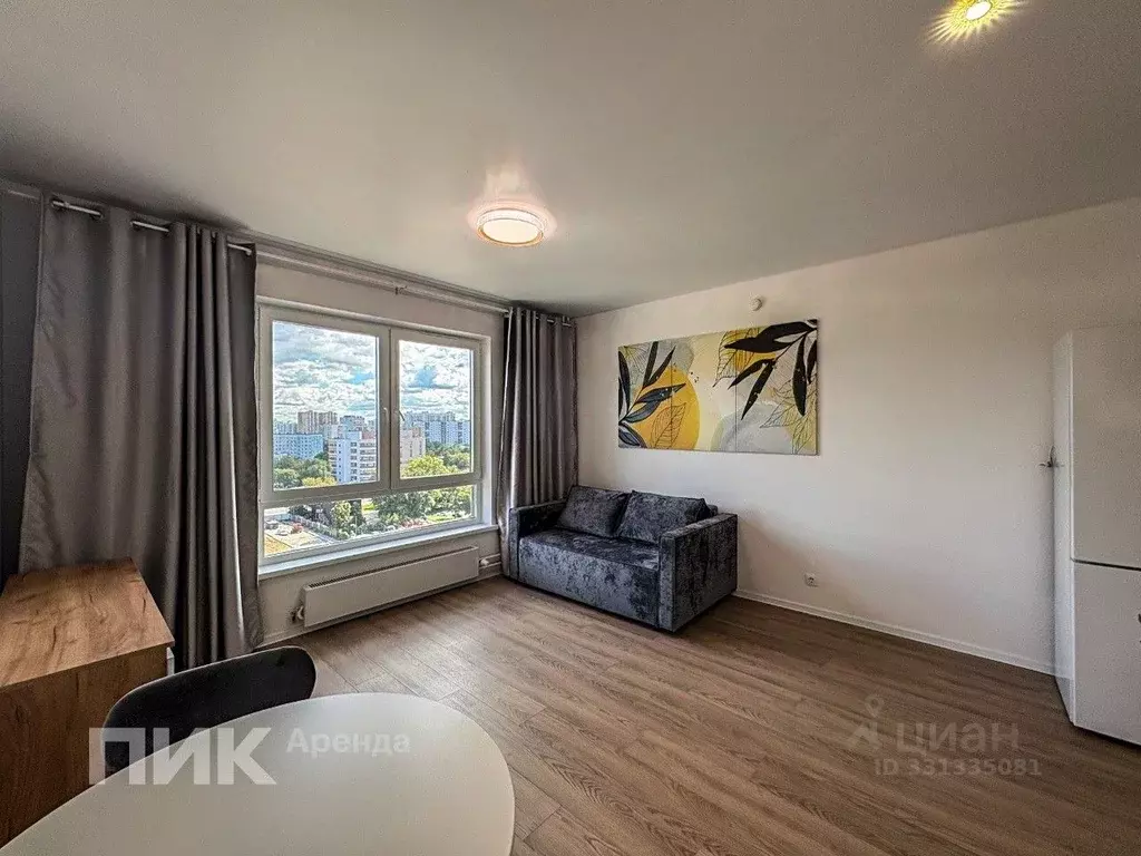 Студия Москва Люблинская ул., 72Ак1 (23.0 м) - Фото 2