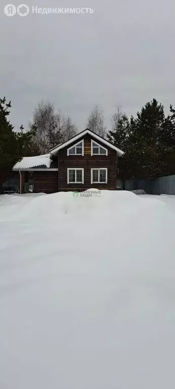 Дом в Завьяловский район, деревня Крестовоздвиженское, Земляничная ... - Фото 1