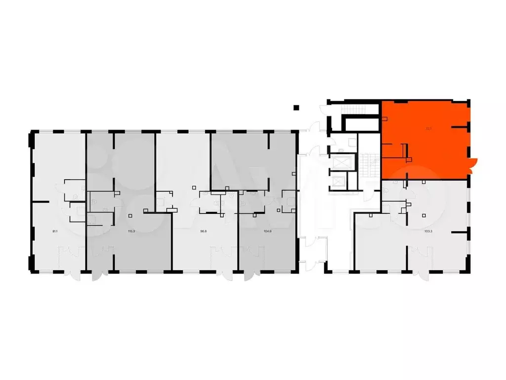 Продам помещение свободного назначения, 73.7 м - Фото 1