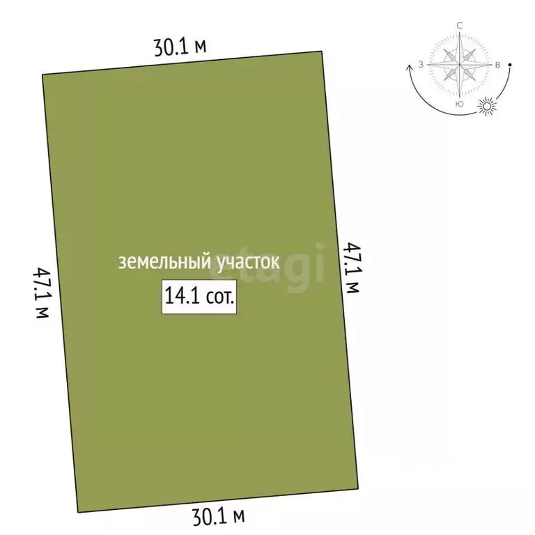 Участок в Санкт-Петербург пос. Александровская,  (14.1 сот.) - Фото 1