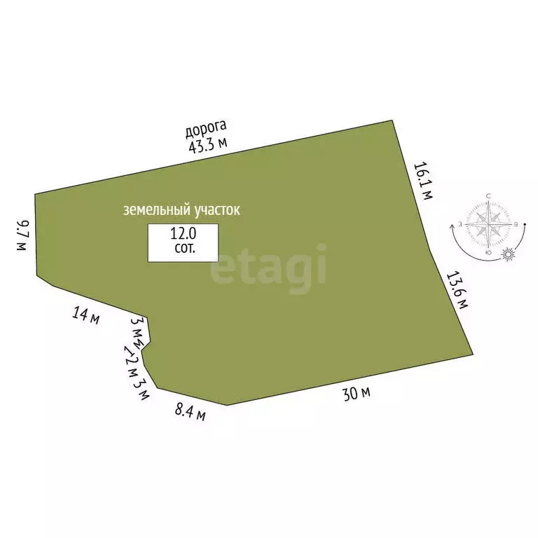 Дом в Петропавловск-Камчатский, Приморская улица (41.9 м) - Фото 1