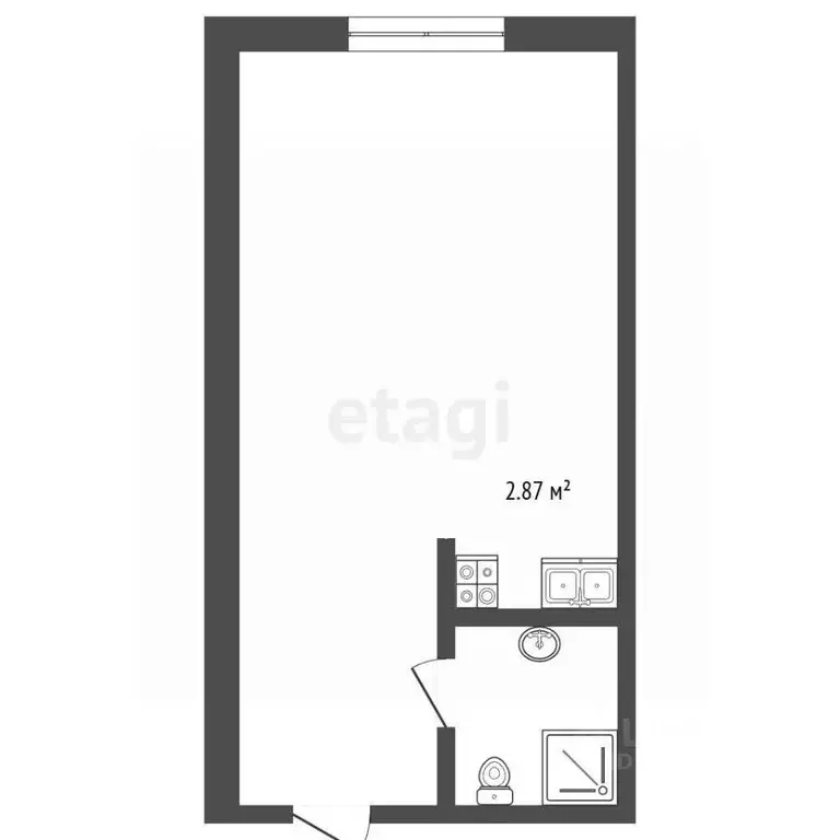 Студия Ямало-Ненецкий АО, Муравленко ул. 70 лет Октября, 45 (18.0 м) - Фото 2