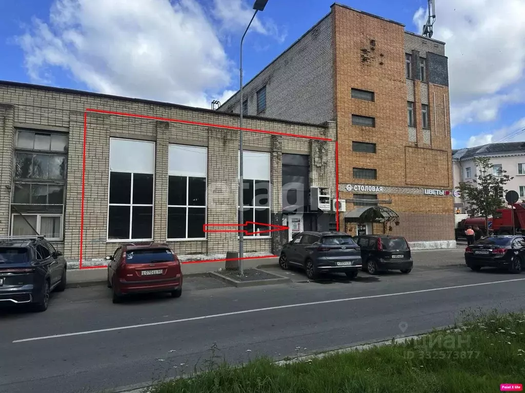 Торговая площадь в Псковская область, Псков Советская ул., 51 (175 м) - Фото 1