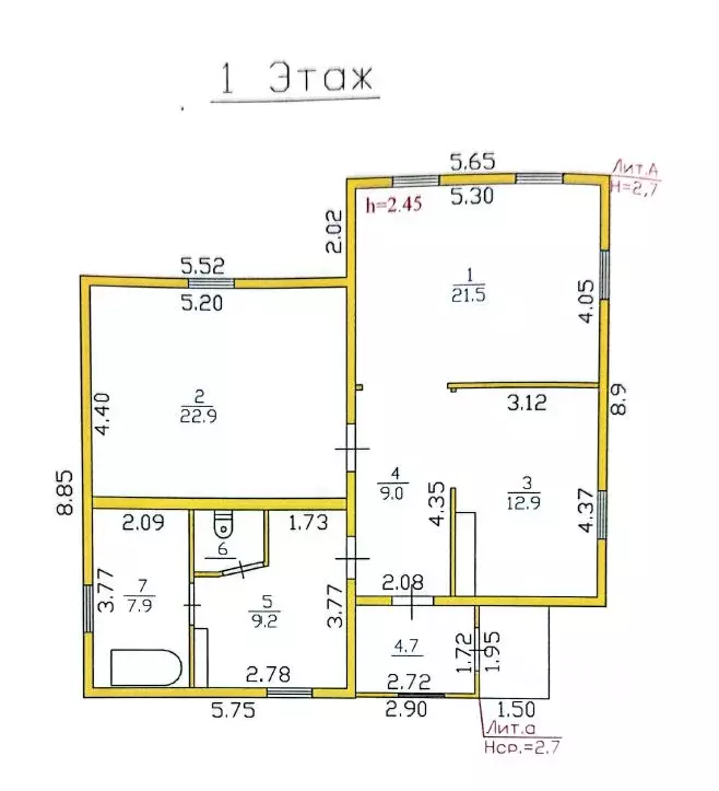 Дом в Ленинградская область, Ломоносовский район, Аннинское городское ... - Фото 2