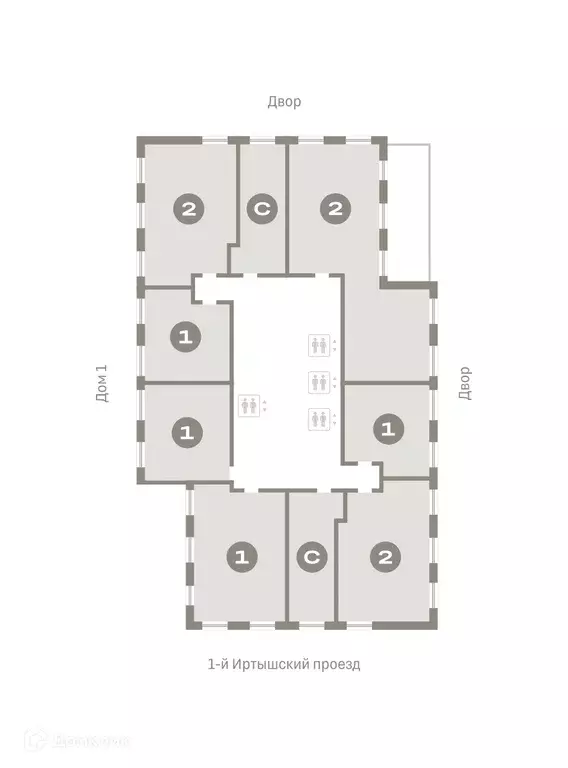 Продаётся 1-к квартира, 35.8 м - Фото 1