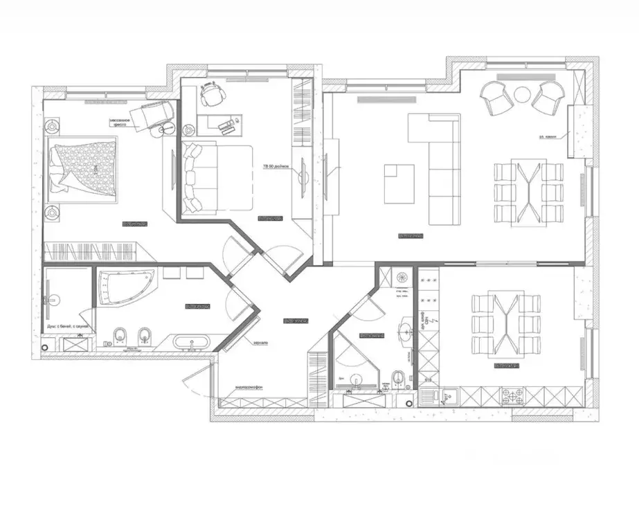 3-к кв. Москва Мосфильмовская ул., 8 (135.0 м) - Фото 1