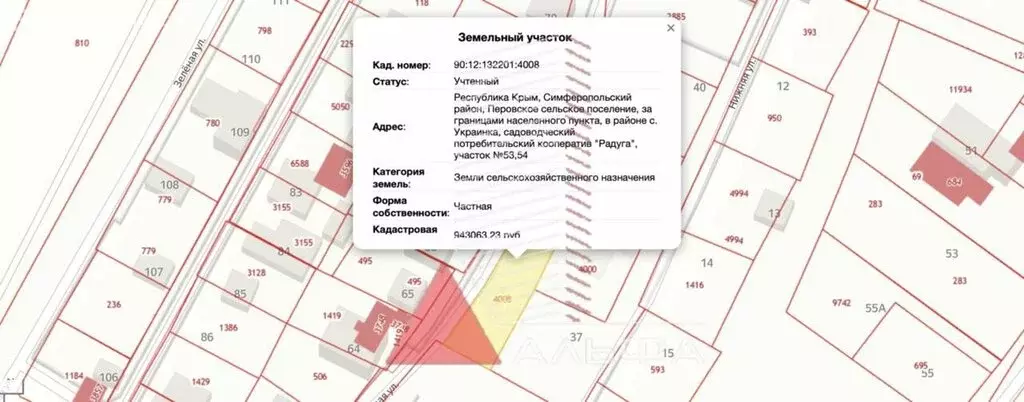 Участок в Перовское сельское поселение, садоводческое товарищество ... - Фото 1