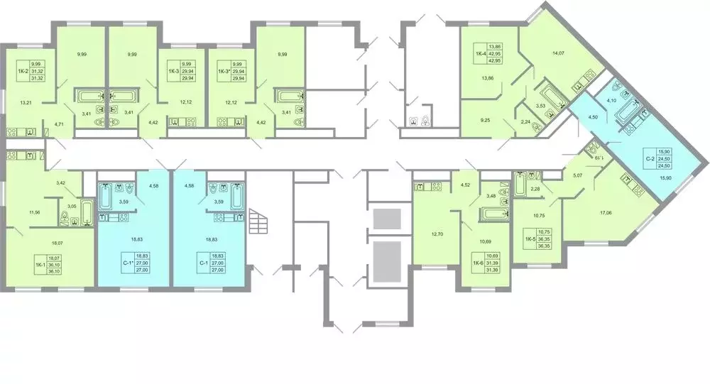 1-к кв. Ленинградская область, Всеволожский район, пос. Бугры Стороны ... - Фото 2