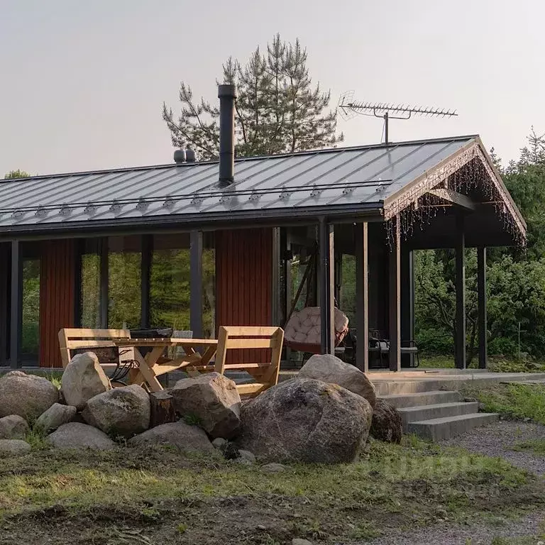 Дом в Ленинградская область, Выборгский район, Красносельское с/пос, ... - Фото 2