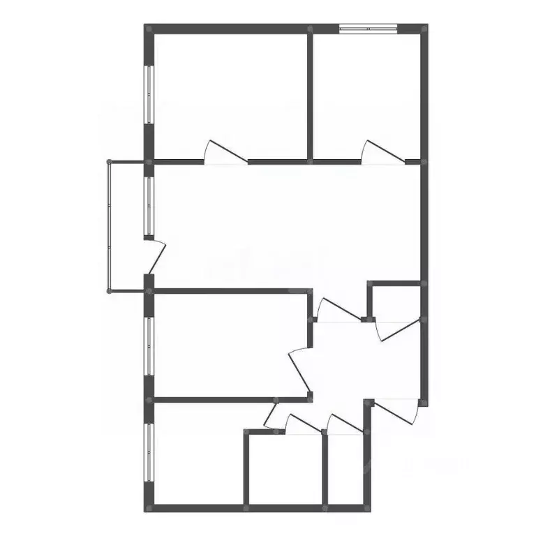 4-к кв. Амурская область, Свободный ул. Малиновского, 73 (60.0 м) - Фото 1