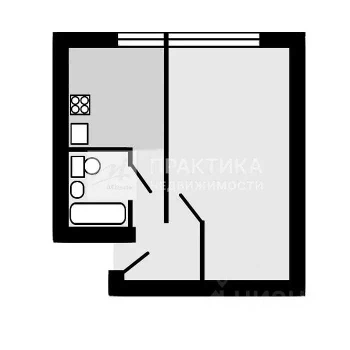 1-к кв. Москва Знаменская ул., 38К2 (35.0 м) - Фото 2