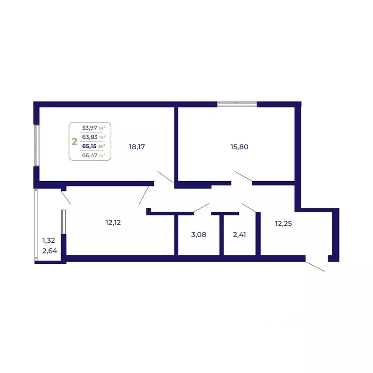 2-к кв. Башкортостан, Уфа Затон-Восточный жилрайон, Паруса жилой ... - Фото 1
